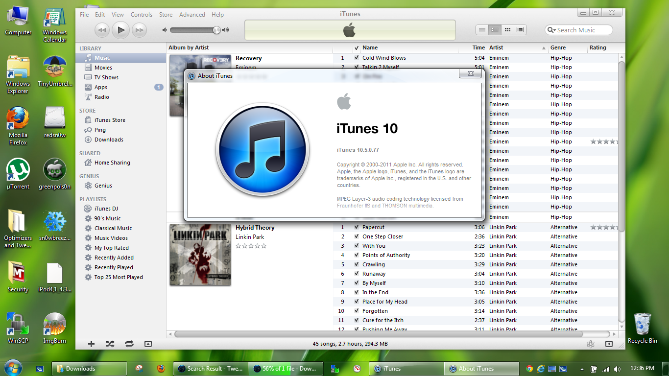 Itunes download for windows 10